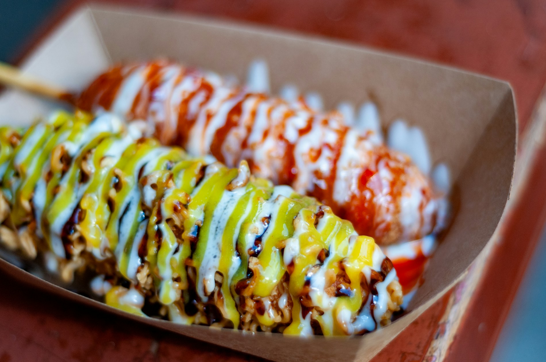 Corn dogs & street food